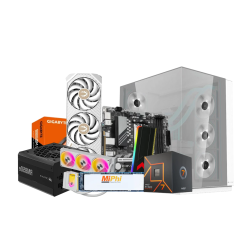 AMD Ryzen 7 7700 & RTX 5070 White Edition Gaming PC