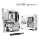 ASRock Z890 Pro RS WiFi LGA 1851 DDR5 ATX Motherboard (White)