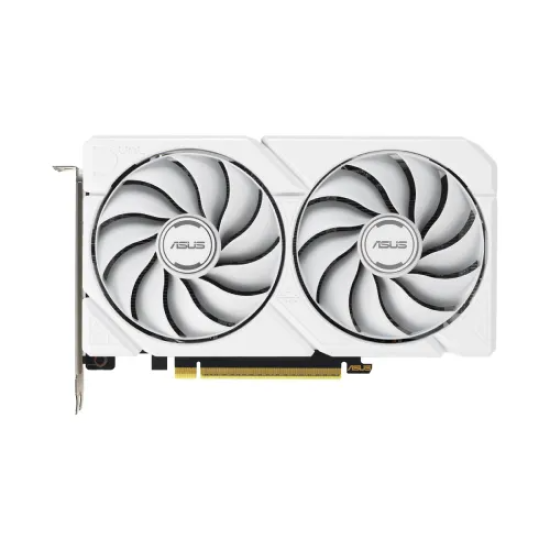 ASUS Dual Radeon RX 9060 XT 16GB GDDR6 Edition Graphics Card|White