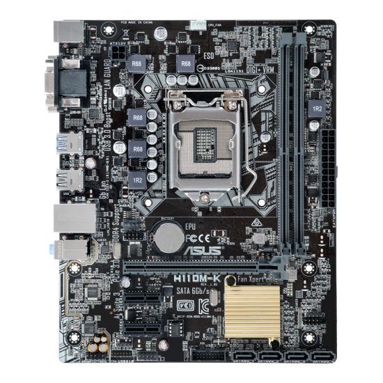 ASUS H110M-K 6th/7th Gen Supported Motherboard