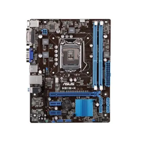 ASUS H61M-K 2nd/3rd Gen Supported Motherboard