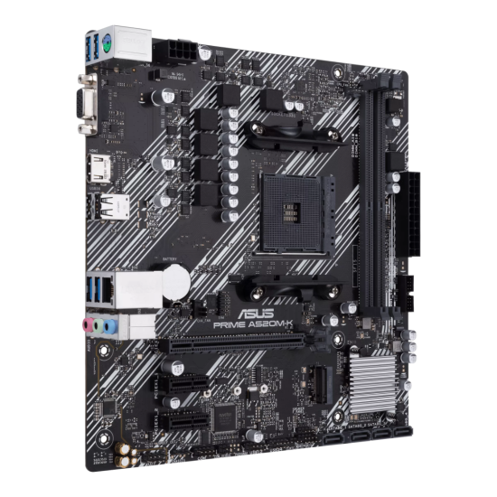 ASUS PRIME A520M-K/CSM AMD AM4 mATX Motherboard 