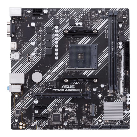 ASUS PRIME A520M-K/CSM AMD AM4 mATX Motherboard 