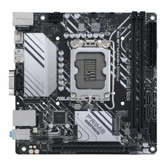 ASUS PRIME H610I-PLUS LGA 1700 D4 Mini ITX Motherboard