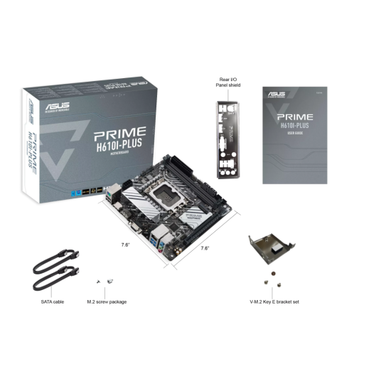 ASUS PRIME H610I-PLUS LGA 1700 DDR5 Mini ITX Motherboard