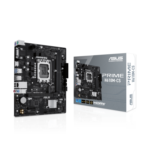 Asus PRIME H610M-CS DDR5 LGA 1700 Micro-ATX Motherboard