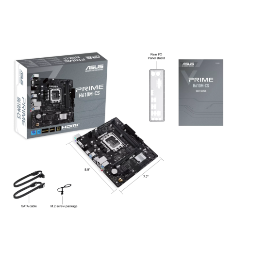 Asus PRIME H610M-CS DDR5 LGA 1700 Micro-ATX Motherboard