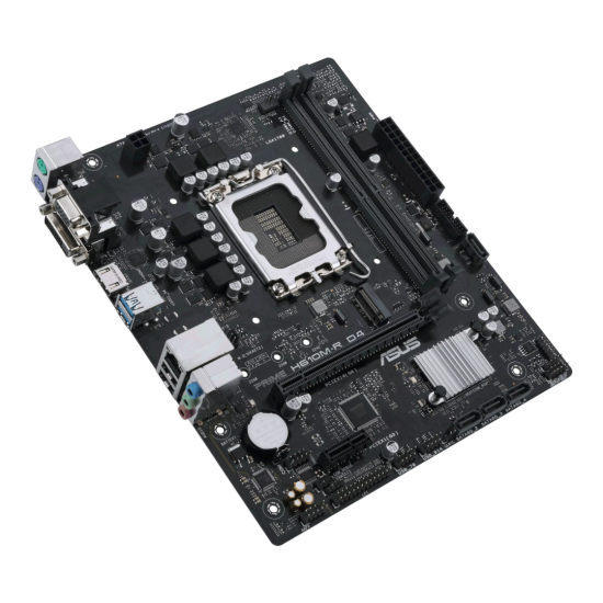 ASUS PRIME H610M-R D4 DDR4 LGA 1700 Micro ATX Motherboard