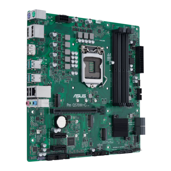 ASUS Pro Q570M-C/CSM LGA 1200 Micro ATX Motherboard