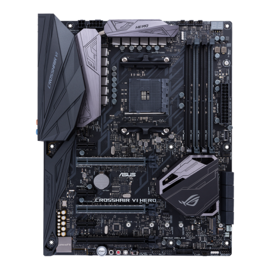 Asus ROG CROSSHAIR VI HERO X370 AMD ATX Gaming Motherboard