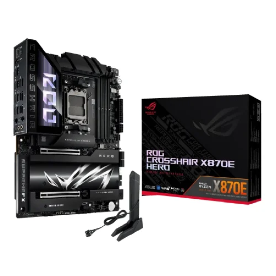 Asus ROG CROSSHAIR X870E HERO AMD AM5 ATX Gaming Motherboard