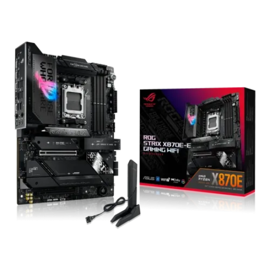 Asus ROG STRIX X870E-E GAMING WIFI DDR5 AMD Ryzen AM5 ATX Motherboard