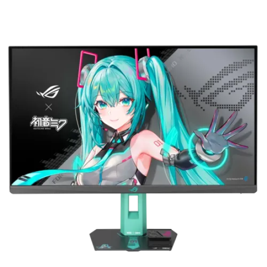 ASUS ROG Strix XG27ACMEG-G Hatsune Miku Edition 27" 2K Fast IPS Display 260Hz Gaming Monitor