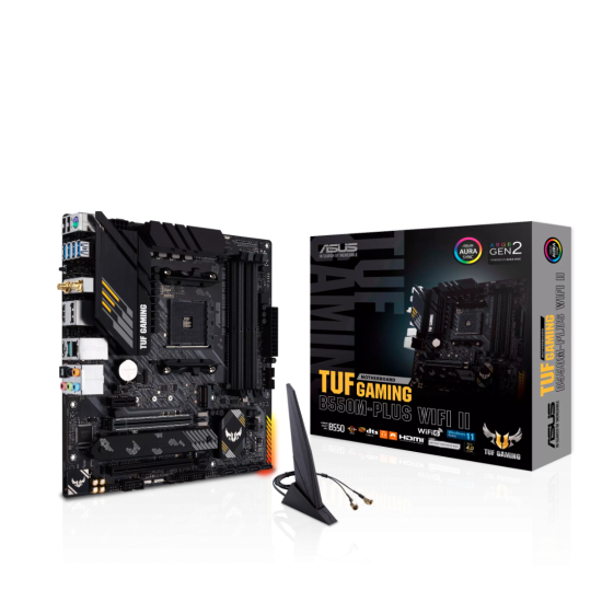 Asus TUF GAMING B550M Plus WIFI II AMD AM4 mATX Motherboard