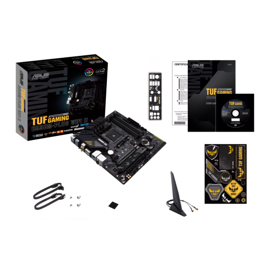 Asus TUF GAMING B550M Plus WIFI II AMD AM4 mATX Motherboard
