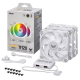 ASUS TUF Gaming TF120 ARGB White Triple Casing Cooler Fan Kit with ARGB Controller