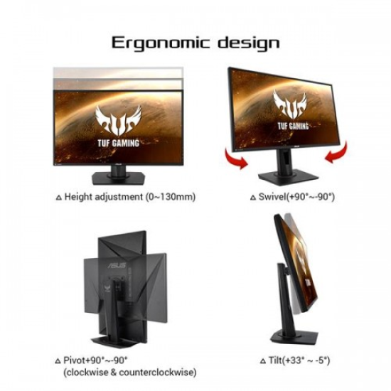 ASUS TUF Gaming VG279QM 27" HDR GSYNC Compatible Gaming Monitor