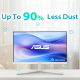 Asus VU249HFI-W 24" 100Hz IPS Display FHD Eye Care Monitor With Air Ionizer