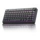 Aula F75 Pro Tri-Mode Wireless Gasket Mounted Mechanical Keyboard, Black Gradient |Reaper Switch