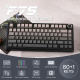 Aula F75 Pro Tri-Mode Wireless Gasket Mounted Mechanical Keyboard, Black Gradient |Reaper Switch