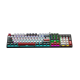 Aula S500 Wired Black + White & Red Mechanical Gaming Keyboard|Blue Switch