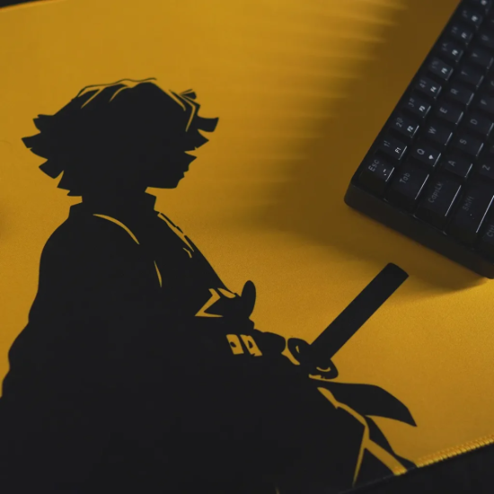 Blisspads BP02 Zenitsu Gaming Mousepad | Hybrid Surface
