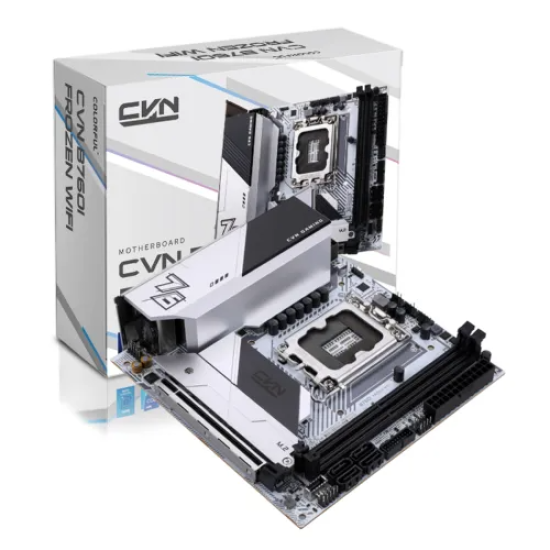 Colorful CVN B760I FROZEN WIFI V20 LGA 1700 ITX Motherboard
