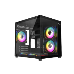 EDINIX X-FUSION Micro-ATX Mini Tower Desktop Gaming Case