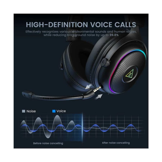 EKSA Mako BT Wireless 2.4GHz Gaming Headset