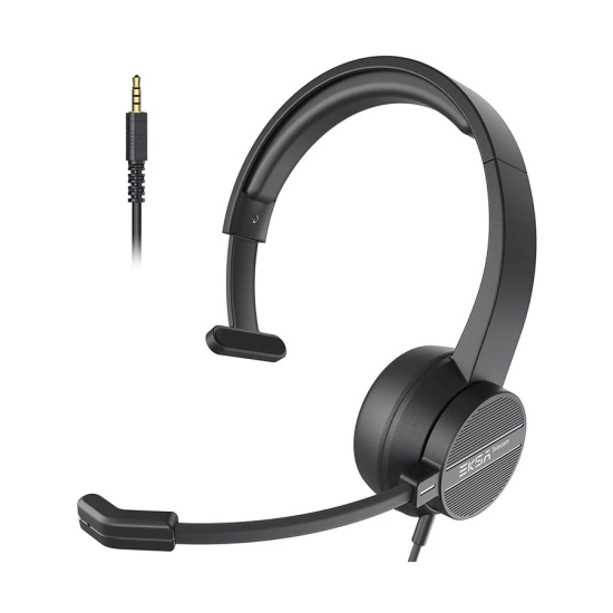 EKSA Telecom H15 Wired Over-Ear Professional Headphone