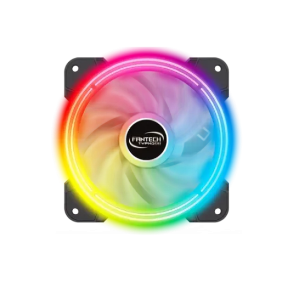 Fantech TYPHOON FB302 Addressable Anti-Vibration RGB Case Fan