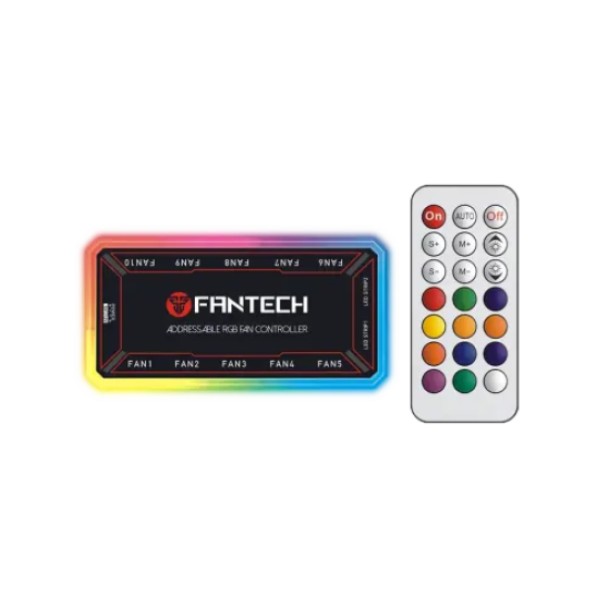 Fantech TYPHOON FB302 Addressable Anti-Vibration RGB Case Fan