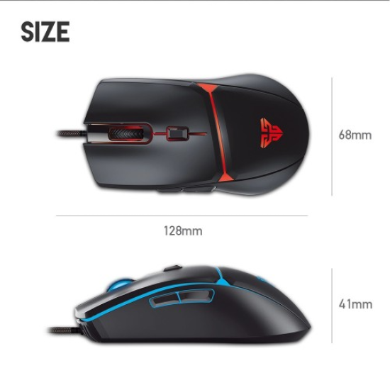Fantech VX7 Crypto 6 Button RGB USB Gaming Mouse