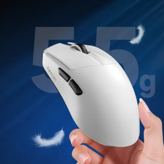 Furycube G13Pro Ultra-Lightweigh Tri-Mode Wireless Gaming Mouse