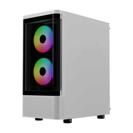Gamdias TALOS E3 CG WH ARGB Mid-Tower ATX Gaming Case