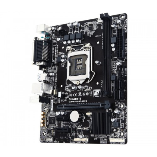 Gigabyte GA-H110M-DS2 m-ATX Motherboard