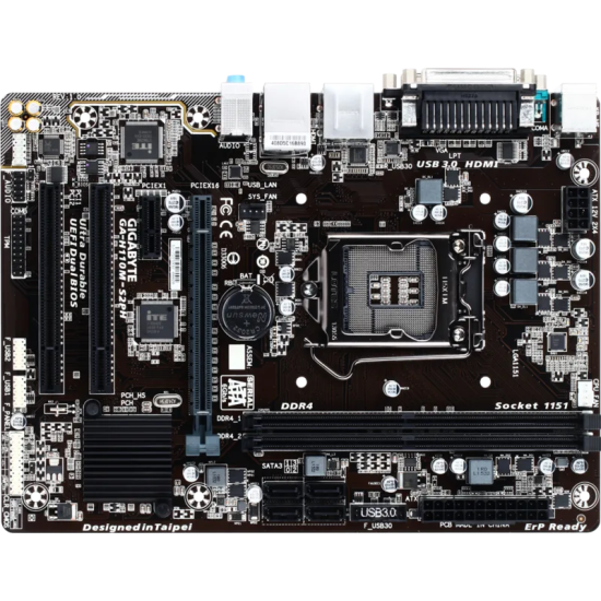 Gigabyte GA-H110M S2PH-DDR4 m-ATX Motherboard