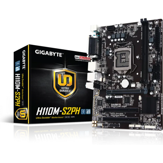 Gigabyte GA-H110M S2PH-DDR4 m-ATX Motherboard