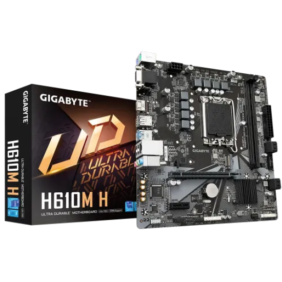 GIGABYTE H610M H DDR5 Micro ATX Motherboard