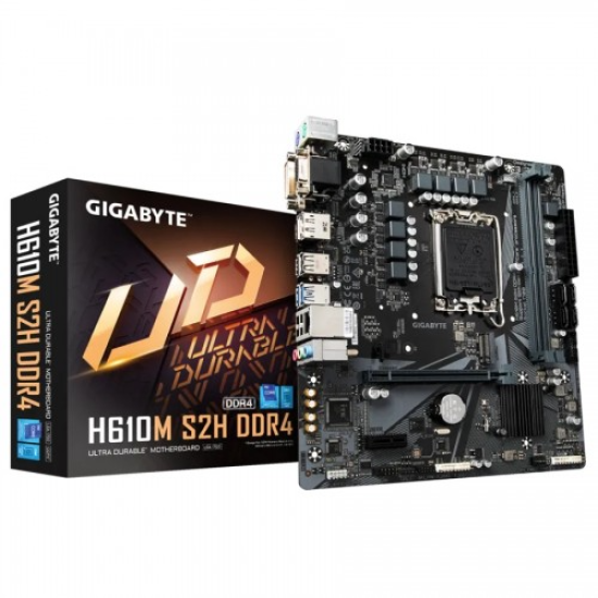 GIGABYTE H610M S2H DDR4 m-ATX Motherboard