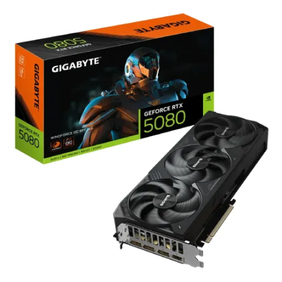 Gigabyte GeForce RTX 5080 WINDFORCE OC SFF GDDR7 16G Graphics Card