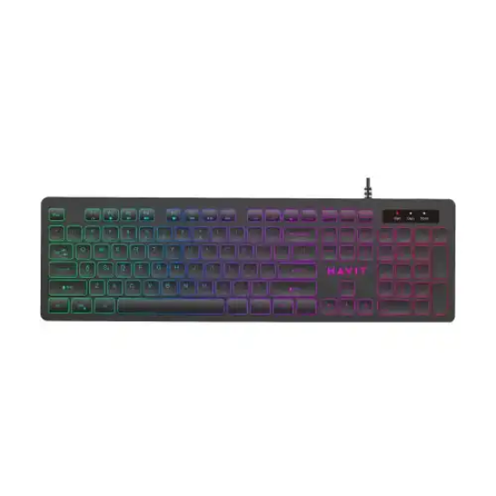 HAVIT KB660L Wired USB Multi-function Backlit Keyboard