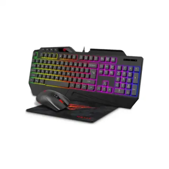 Havit KB889CM Wired RGB 3-in-1 Gaming Combo 