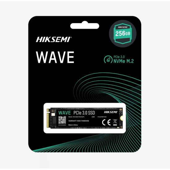 Hiksemi Wave P Series 256GB M.2 PCIe Gen3x4 NVMe SSD