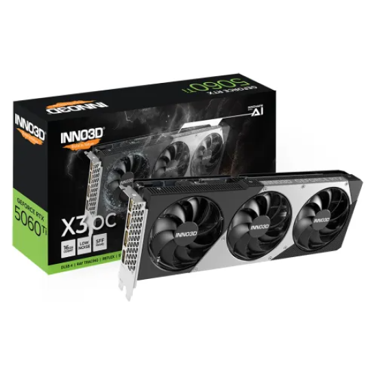 INNO3D GeForce RTX 5060 Ti X3 OC GDDR7 16GB Graphics Card 