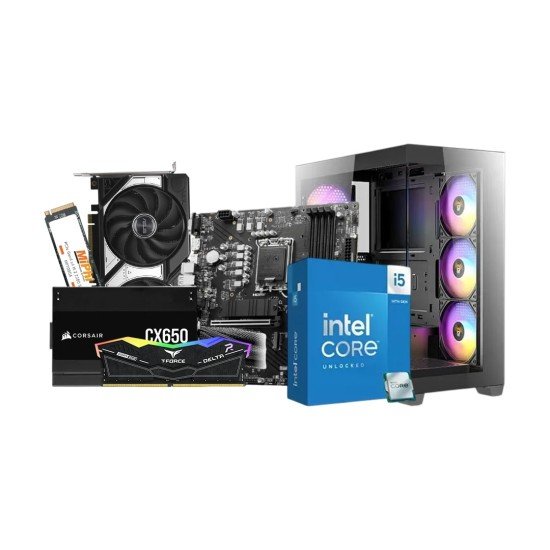 Intel Core i5 14400 & RTX 5060 Ti 16GB DDR5 Gaming PC
