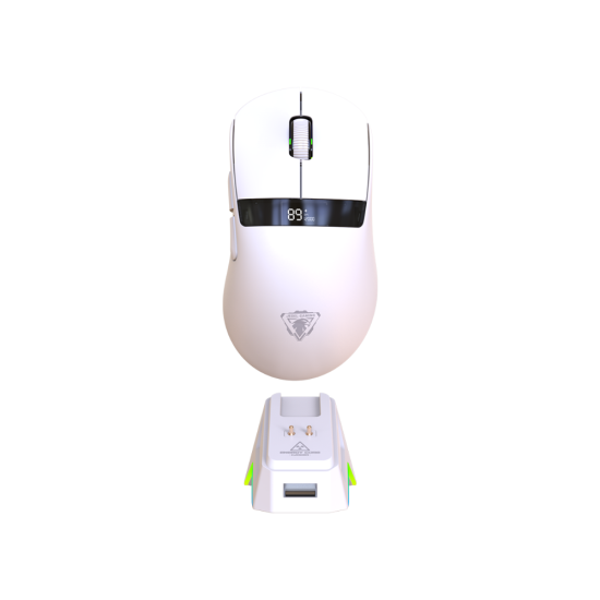 JEDEL GWH-102 Tri-Mode Wireless Gaming Mouse With RGB Charging Dock
