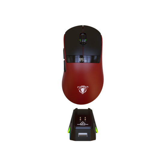 JEDEL GWH-102 Tri-Mode Wireless Gaming Mouse With RGB Charging Dock
