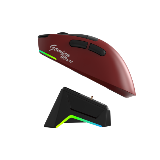 JEDEL GWH-102 Tri-Mode Wireless Gaming Mouse With RGB Charging Dock