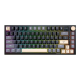 Jedel WKL-100 Tri-Mode 81 Keys RGB Mechanical Keyboard